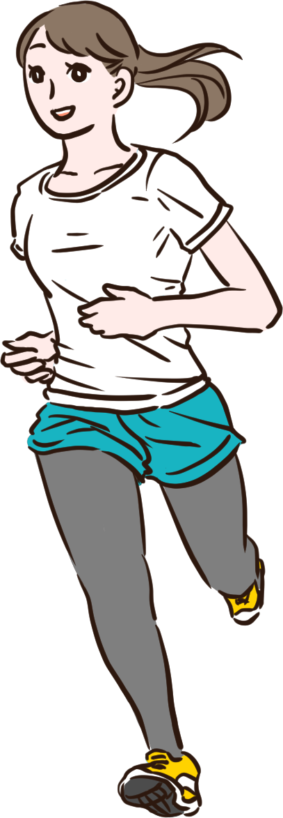 ランニングに愛用